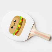 Kawaii Burger Tafeltennisbatje (Zijkant)