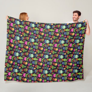 Kawaii Cactus Vliesdeken Fleece Deken