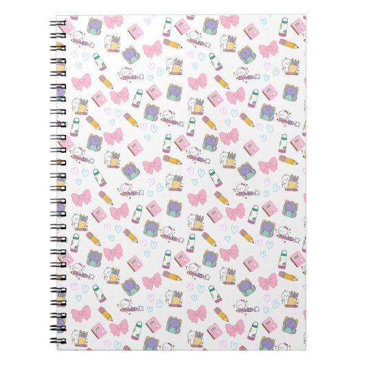Kawaii Cahier de Notes Chats Mignons & Papeterie P (Devant)