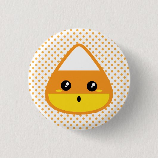 Kawaii Candy Corn Button (Voorkant)