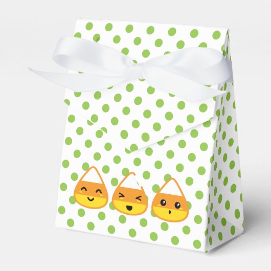 Kawaii Candy Corn Gift Box Bedankdoosjes (Voorkant Zijde)