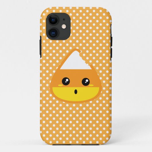 Kawaii Candy Corn iPhone Case (Achterkant)