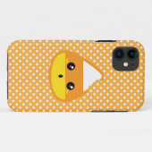 Kawaii Candy Corn iPhone Case (Achterkant (horizontaal))
