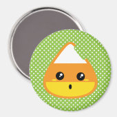 Kawaii Candy Corn Magnet Magneet (Voorkant / Achterkant)