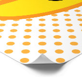 Kawaii Candy Corn Poster Print (Hoek)