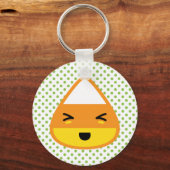 Kawaii Candy Corn Sleutelhanger (Voorkant)