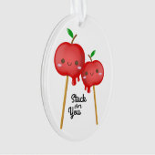 Kawaii Candy Pommes Couple Costule Ensemble (devant)