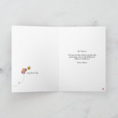 Kawaii Capybara Bij Pun Valentijnkaart Kaart (Binnen)