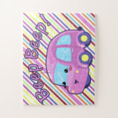 Kawaii Car Legpuzzel (Verticaal)