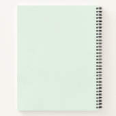 Kawaii Carnet Vintage Chat Roussi Aquarelle (Dos)