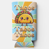 Kawaii Cartoon Tacos (Achterkant)