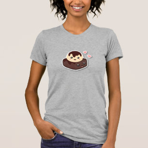 Kawaii Cartoon van Vanille Ijs en Brownie T-shirt