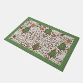 Kawaii Cat Pattern Christmas Welcome Doormat Deurmat (Schuin)