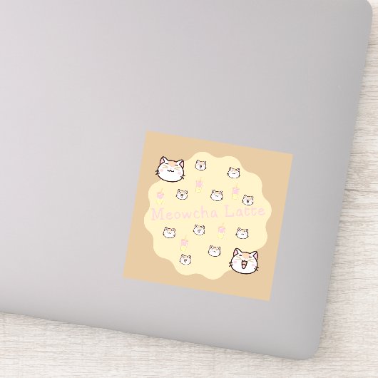 kawaii cat stickers (Détail)