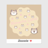 kawaii cat stickers (Feuille)
