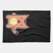 Kawaii cat theedoek (Horizontaal)