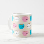 Kawaii Cats Cup of Tea Koffiemok (Voorkant links)