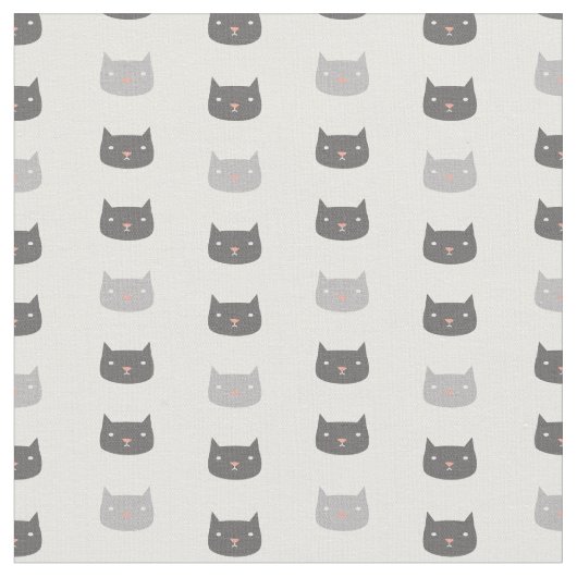 Kawaii Cats tissu à motifs (Fermer)