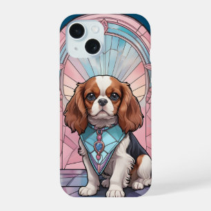 Kawaii Cavalier King Charles Pastel Vitrail