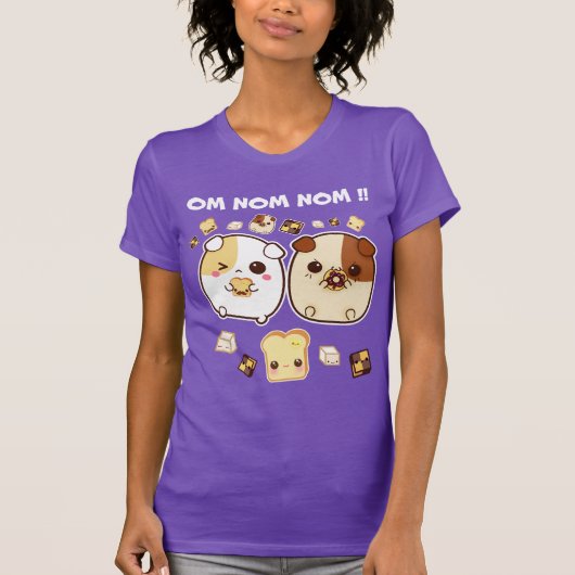 Kawaii cavia's t-shirt (Voorkant)