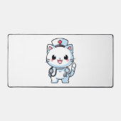 Kawaii Chat comme infirmière (Recto)