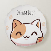 Kawaii Chat Joy Coussin (Dos)