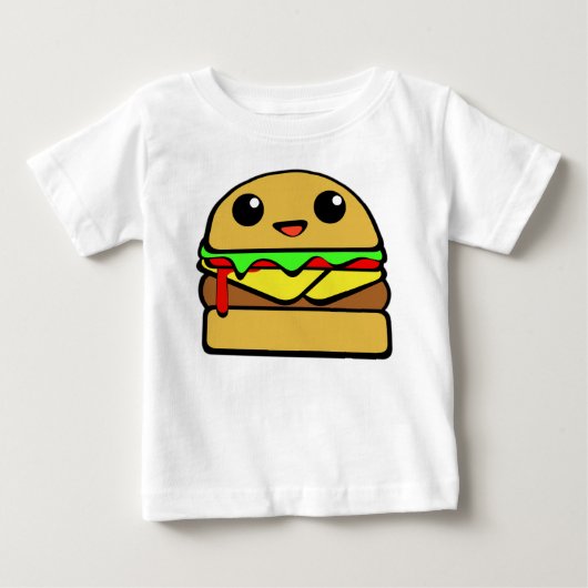 Kawaii Cheeseburger Character (Voorkant)
