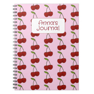 Kawaii Cherries Journal voor meisjes Notitieboek