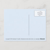 Kawaii Cherry Blossom Bloem Briefkaart (Achterkant)