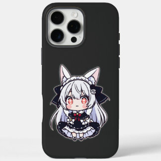 Kawaii Chibi Neko Gothic Lolita  iPhone 16 Pro Max Hoesje