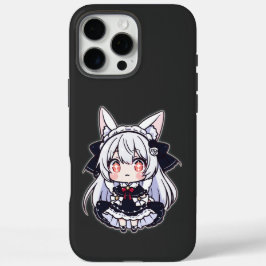 Kawaii Chibi Neko Gotische Lolita  iPhone 16 Pro Max Hoesje