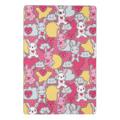 Kawaii Child Pattern met Cute Doodles 2 Mini Klembord (Achterkant)