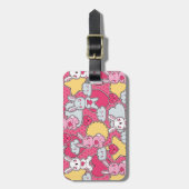 Kawaii Child Pattern met Cute Doodles Bagagelabel (Voorkant verticaal)