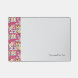 Kawaii Child Pattern met Cute Doodles Post-it® Notes