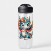 Kawaii chinois Knot Dragon bouteille d'eau (Extérieur)