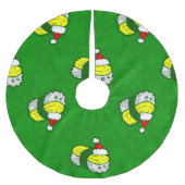 kawaii christmas tamago sushi santa snowflake kerstboom rok (Voorkant)