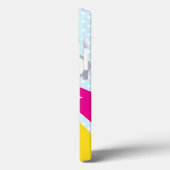 Kawaii Cloud en Rainbow iPad Case (Achterkant / Links)