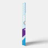 Kawaii Cloud en Rainbow iPad Mini Case (Achterkant / Rechts)