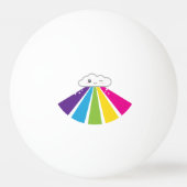 Kawaii Cloud en Rainbow Ping Balls Pingpongballen (Achterkant)