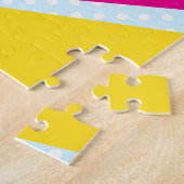 Kawaii Cloud en Rainbow Puzzle Legpuzzel (Zijkant)