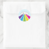 Kawaii Cloud en Rainbow Stickers (Tas)