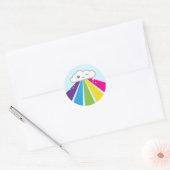 Kawaii Cloud en Rainbow Stickers (Envelop)