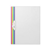 Kawaii Cloud- en regenboognotebooks Notitieblok (Gedraaid)