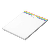 Kawaii Cloud- en regenboognotebooks Notitieblok (Gedraaid)