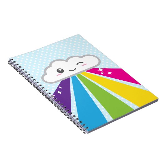 Kawaii Cloud et Carnet arc en ciel (Côté Droit)