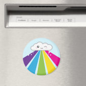 Kawaii Cloud et Rainbow Magnet (In Situ (Lave-vaisselle))