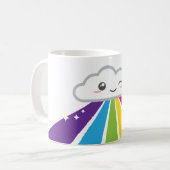 Kawaii Cloud et Rainbow Mug (Devant gauche)