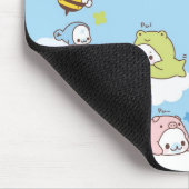 Kawaii Cloud Mousepad Muismat (Hoek)