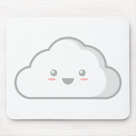 Kawaii Cloud Muismat (Voorkant)