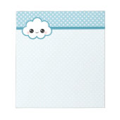 Kawaii Cloud Notitieblok (Voorkant)